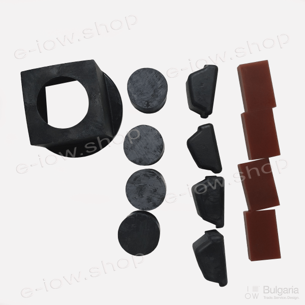 Комплект гумени елементи Centaflex DS-40, 1st & 2nd stage NR + пластмасова втулка