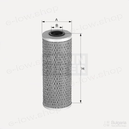 Hydraulic filter HD 615 X  