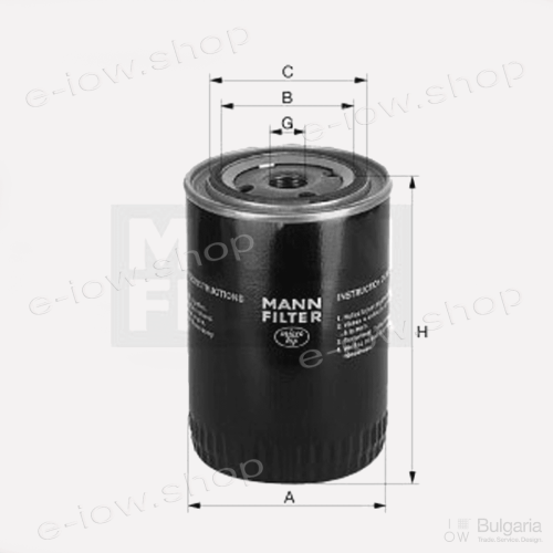 Oil Filter W 712/65