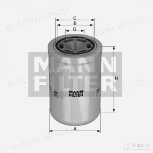 Hydraulic filter  WH 10 004