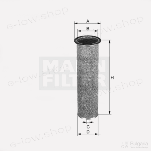 Filtru - element secundar CF 924