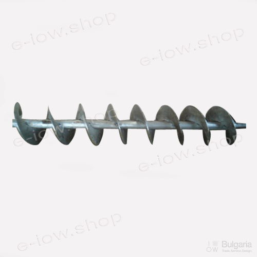 Screw spiral  45 х 45 х 16 х 3, left