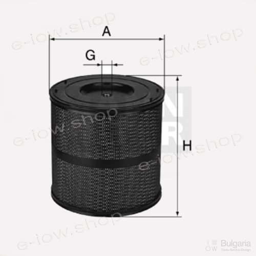 EDM филтър H 34 2240/20 kit