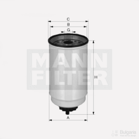 Filtru de combustibil WK 10 017 X