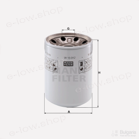 Hydraulic, oil filter W 13 012